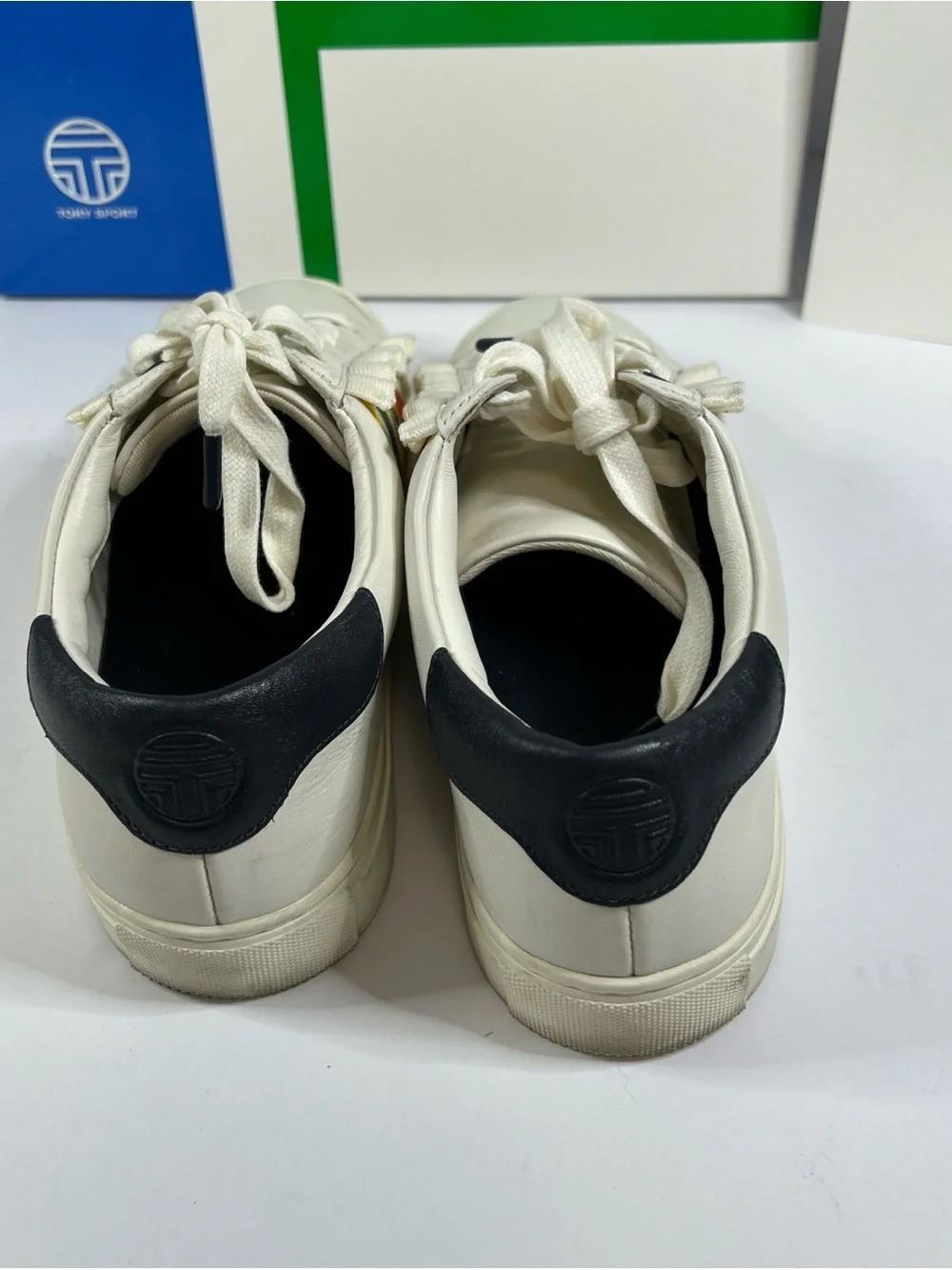 Tory Burch Sport ruffle 8.5 sneakers ruffles striped